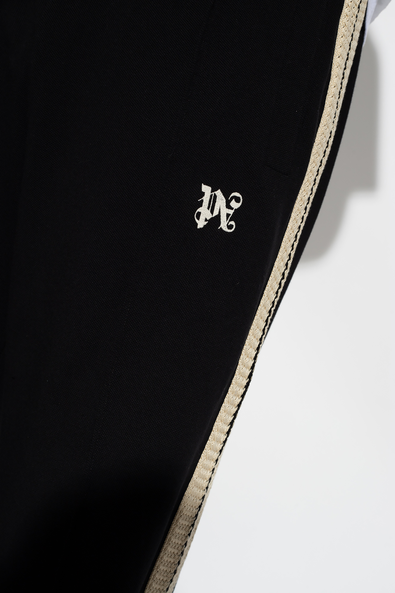 Woven Label Detail Gym Leggings | Palm Angels Side